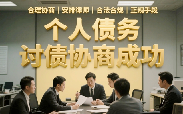 个人债务讨债协商成功